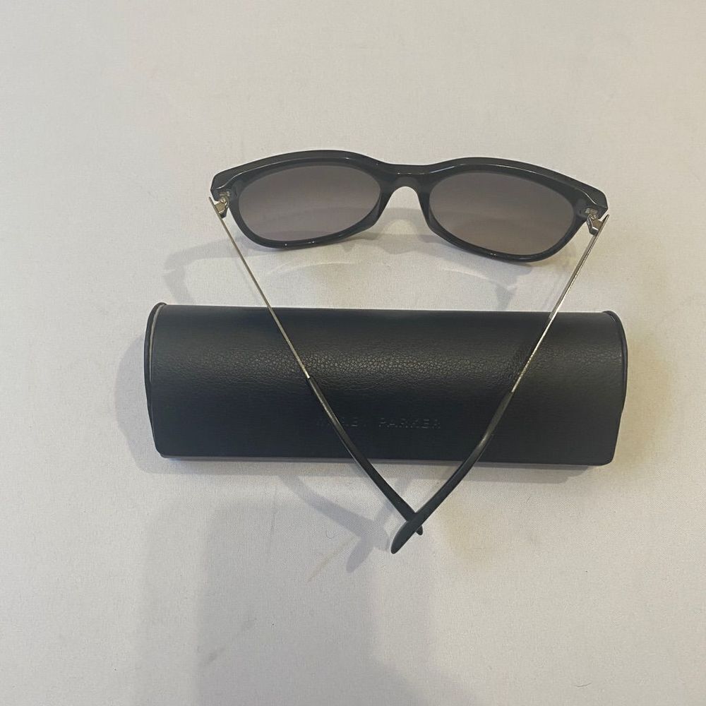Marc by Marc Jacobs Sunglasses Black on Black with Brown,Silver, Gray Metal - Picture 6 of 16